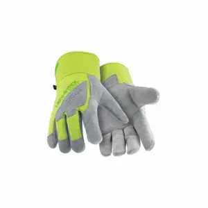 HEXARMOR 5039-S (7) Leather Gloves, Size S, Work Glove, Premium, ANSI Cut Level A8, Full, Safety Cuff, 1 Pair | CR3YJY 230Z70