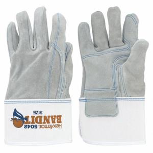 HEXARMOR 5042-XL (10) Leather Gloves, Size XL, Work Glove, Cowhide, Premium, ANSI Cut Level A5, Palm Side | CR3YKK 42FG03