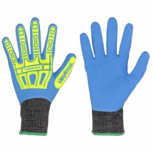 HEXARMOR 7102-XL (10) Coated Glove, XL, ANSI Impact Level 1, 1 Pair | CR3XLL 56KF24