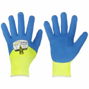 HEXARMOR 9032-M (8) Coated Glove, M, ANSI Needlestick Level 5, Sandy, Nitrile, 1 Pair | CR3XJA 55EG40
