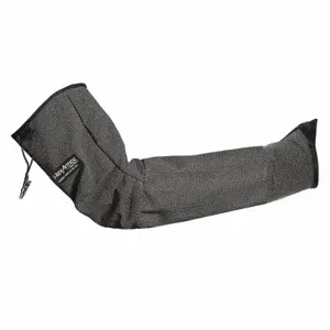 HEXARMOR AS019X-M (8)(L) Cut-Resistant Sleeve, Ansi/Isea Cut Level A7, Black/Gray, Sleeve With Thumbhole | CR3ZBQ 2VEN5