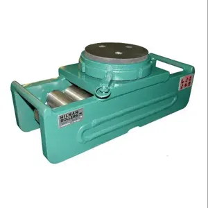 HILMAN ROLLERS 50-SLP Roller With Swivel Locking Padded Top, 50 Ton Capacity | CV6ZRN