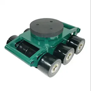 HILMAN ROLLERS BSP-18P Bull Dolly Roller With Swivel Padded Top, Polyurethane Wheels, 18 Ton Capacity | CV6ZUW