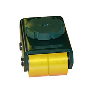 HILMAN ROLLERS BSS-3P Bull Dolly Roller With Swivel Smooth Top, Polyurethane Wheels, 3 Ton Capacity | CV6ZVP