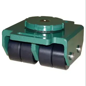 HILMAN ROLLERS BSS-6N Bull Dolly Roller With Swivel Smooth Top, Nylon Wheels, 6 Ton Capacity | CV6ZVR