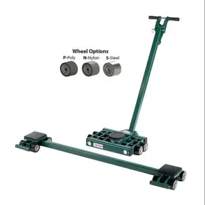 HILMAN ROLLERS KTG-15N Complete Tri-Glide Unit With Nylon Wheels, 15 Ton Capacity | CV6ZYT