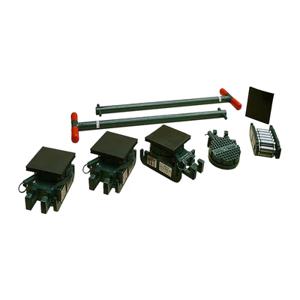 HILMAN ROLLERS RS-15-ERSD Roller Set With Diamond Top Swivel Attachments, 15 Ton Capacity | CV7AAK