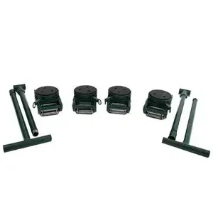 HILMAN ROLLERS RS-40-SLP Roller Set With Padded Swivel Top Rollers, 40 Ton Capacity | CV7AAZ