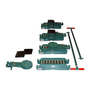 HILMAN ROLLERS RS-400-ERSD Roller Set With Diamond Top Swivel Attachments, 400 Ton Capacity | CV7AAW