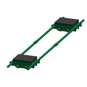 HILMAN ROLLERS TG-R80P Rear Units, 40 Tons Each With 4, 96 Inch Spreader Bars | CV7ADM