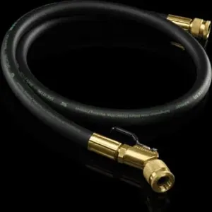 HILMOR 1936007 Vacuum Hose, 72 Inch, With Ball Valve Ends, 36 Inch Length | CM6UZD