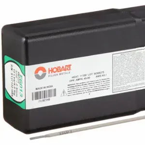 HOBART S117132-G89 Stick Electrode, Carbon Steel, E6013, 3/32 Inch x 14 Inch, 10 lb | CR4BEH 6ETH8