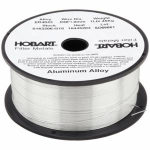 HOBART S163206-G18 Welding Wire, Aluminum, 0.03 Inch, 1 lb | CR4AJQ 6ETN3