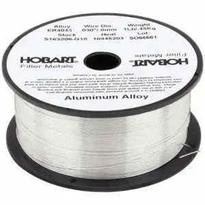 HOBART S163206-G18 Welding Wire, Aluminum, 0.03 Inch, 1 lb | CR4AJQ 6ETN3