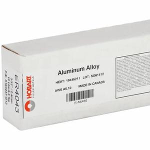 HOBART S163237-G12 TIG Welding Rod, Aluminum, 3/32 Inch x 36 Inch, 10 lb | CR4AJF 54JK92