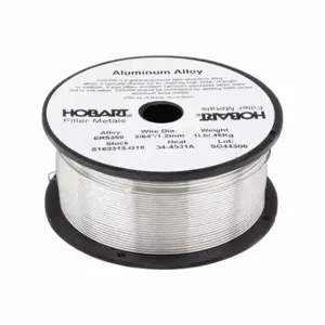 HOBART S163313-G18 Welding Wire, Aluminum, 3/64 Inch, 1 lb | CR4AJV 6ETN7