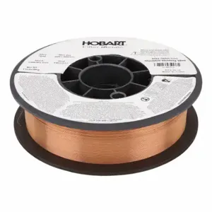 HOBART S305401-G23 MIG Welding Wire, Carbon Steel, ER70S-6, 0.025 in, 11 lb, Plastic Spool | CR4AHR 6ETL3