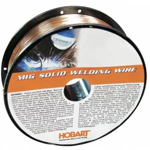 HOBART S308008-G23 11 Lbs. Carbon Steel Spool MIG Welding Wire, 0.035 Inch Diameter | CD2KMA 6ETK8