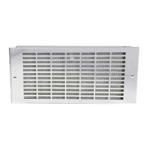 HOFFMAN 7G19 Filter Grille Panel, 7 x 19 x 1.37 Inch Size, Stainless Steel | CH8AKW