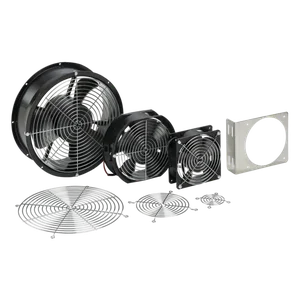 HOFFMAN A2AXFN24 Axial Fan, 24V, 2 Inch Size, 21.5 CFM, Lead Wires | CH8BHD