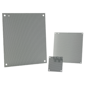 HOFFMAN A10N10PP Lochplatte, Typ 1 und 3R, passend für 10 x 10 Zoll Größe, Grau, Stahl | CH8ANG