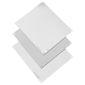 HOFFMAN A20P16J Panel, Anschlussdose, passend für 20 x 16 Zoll Größe, weiß, Stahl | CH8BAY