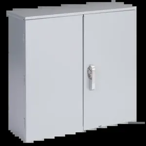 HOFFMAN A800NECT Cabinet, 3 Phase, 800 To 1200A, With Mechanical Lugs, Gray, Steel | CH8DFQ