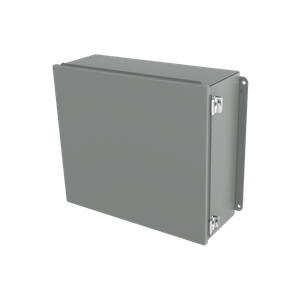 HOFFMAN A8063CHS Enclosure, Continuous Hinge, 8 x 6 x 3.50 Inch Size, Gray, Mild Steel | CH8DFR