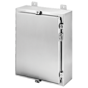 HOFFMAN A60H3616SSLP Enclosure, Wallmount, Hinged With Clamps, 60 x 36 x 16 Inch Size, 304 SS | CH8CFZ