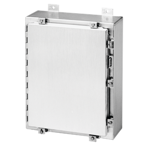 HOFFMAN A36H3012ALLP Enclosure, Continuous Hinge With Clamps, 36 x 30 x 12 Inch Size, Aluminium | CH8BQB