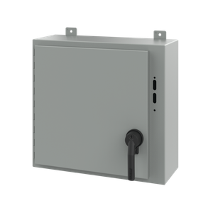 HOFFMAN A20SA2208LPPL Disconnect Enclosure With Handle, 20 x 21.38 x 8 Inch Size, Steel | CH8BBH