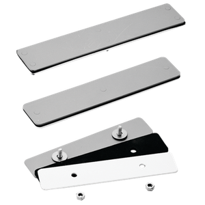 HOFFMAN A22BAP Blindadapterplatten, Grau, Stahl | CH8BBP