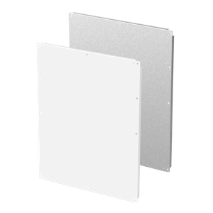 HOFFMAN A31P21 Panel, Trenngehäuse, 31.88 x 21.75 Zoll Größe, weiß | CH8BMZ