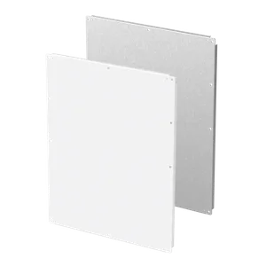 HOFFMAN A37P48 Panel, Disconnect Enclosure, 37.88 x 48 Inch Size, White | CH8BTW