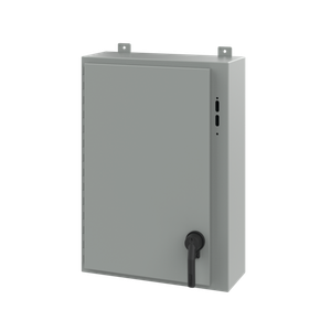 HOFFMAN A30SA2208LPPL Disconnect Enclosure With Handle, 30 x 21.38 x 8 Inch Size, Steel | CH8BMJ