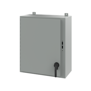 HOFFMAN A30SA2612LPPL Disconnect Enclosure With Handle, 30 x 25.38 x 12 Inch Size, Steel | CH8BMQ