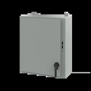 HOFFMAN A30SA2612LPPL Disconnect Enclosure With Handle, 30 x 25.38 x 12 Inch Size, Steel | CH8BMQ