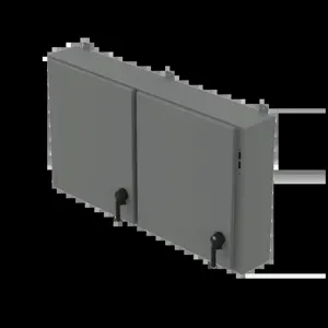 HOFFMAN A36X2E5410 Disconnect Enclosure, Low Profile, Type 12, 36 x 54.50 x 10 Inch Size | CH8BTP