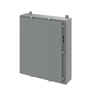 HOFFMAN A36HS3108LP Disconnect Enclosure With Clamps, 36 x 31.38 x 8 Inch Size, Gray, Steel | CH8BRA