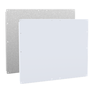 HOFFMAN A49P48N Panel, Free Stand, Two Door, Fits 60 x 52/53 Inch Size, White | CH8CCD