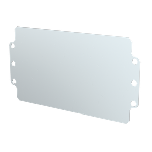 HOFFMAN A400250P Panel, Fits 400 x 250mm Size, Galvanized, Steel | CH8BUF