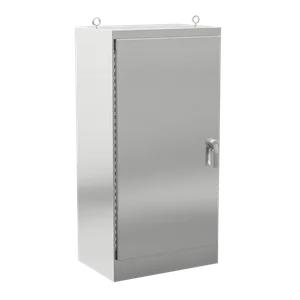 HOFFMAN A723636SSFSN4 Enclosure, Freestand, 1 Door, 3 Point Latch, 72 x 36 x 36 Inch Size, 304 SS | CH8CRC