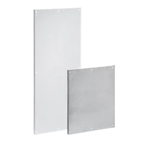 HOFFMAN A60P36F2G Panel, With Mounting Channel, Half Length, Fits 60 x 36 Inch Size, Steel | CH8CHT