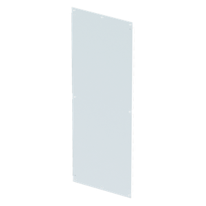 HOFFMAN A72SMP14 Side Mount Panel, Freestand With Mounting Channel, 60 x 14 Inch Size, White, Steel | CH8CZG