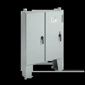 HOFFMAN A60X6118LPFTCG Disconnect Enclosure, Two Door, 60.12 x 61.75 x 18 x 12 Inch Size, Gray, Steel | CH8CLB