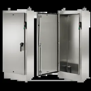 HOFFMAN A72HXS3224SSLPQT Enclosure, Freestand Disconnect, 3 Point Latch, 72 x 33 x 24 Inch Size, 304 SS | CH8CWT