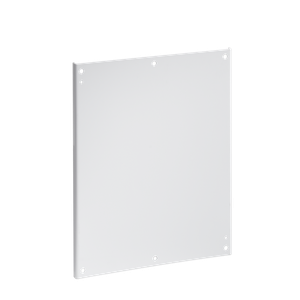 HOFFMAN A90P48F2 Panel, mit Montagekanal, halbe Länge, passend für 90 x 48 Zoll Größe, weiß | CH8DRZ