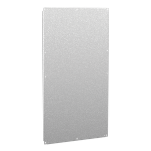 HOFFMAN A90PM40G Panel, With Mounting Stud, Fits 90 x 40 Inch Size, 1 Bay, Galvanized, Steel | CH8DTG