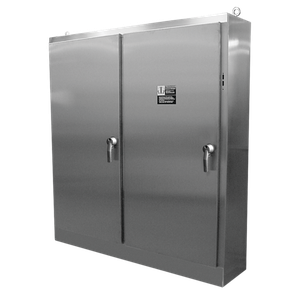 HOFFMAN A72XM7818SSN4 Disconnect Enclosure, Floor Mount, 2 Doors, 3 Point Latch, 72 x 78 x 18 Inch Size | CH8DDL