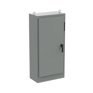HOFFMAN A72XM3418FTCLP4 Free Stand Disconnect Enclosure With QR Hinge, 72.12 x 33.50 x 18.12 Inch Size | CH8DBW